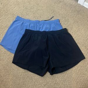 JOLYN Janie Shorts Size XL Lot of 2 Activewear Sport Shorts Black & Periwinkle